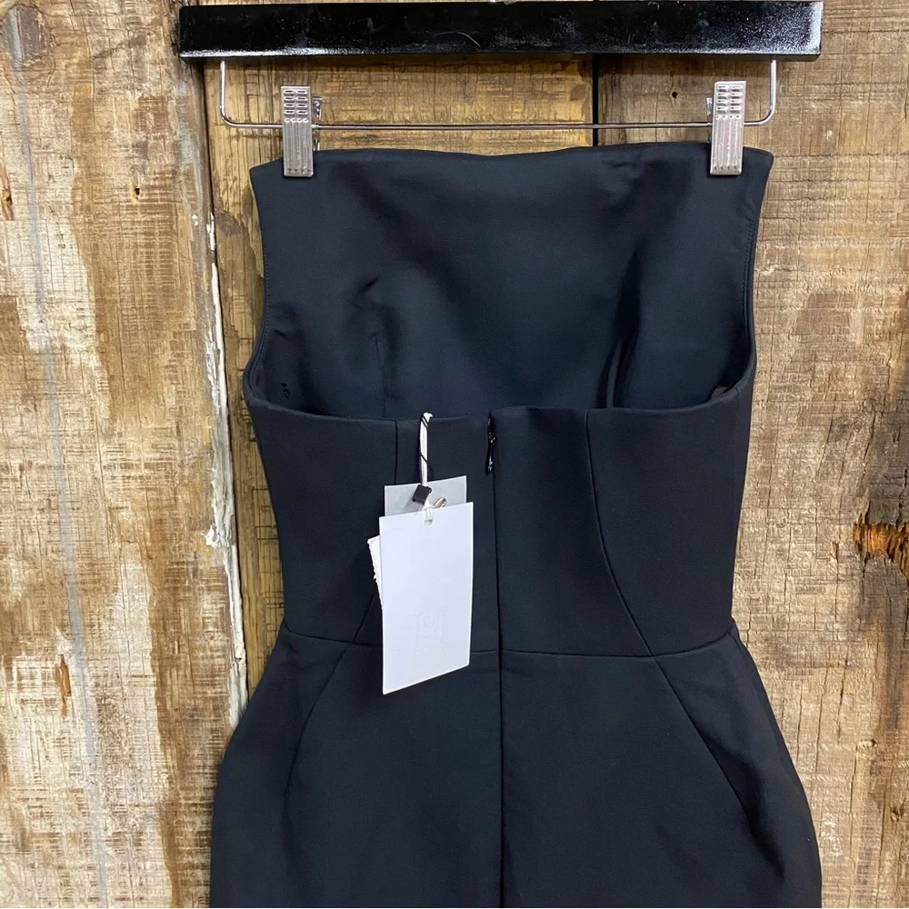 HELSA The S Curve Dress Bow Black
Strapless structured midi Revolve NWT XXS - Picture 13 of 14